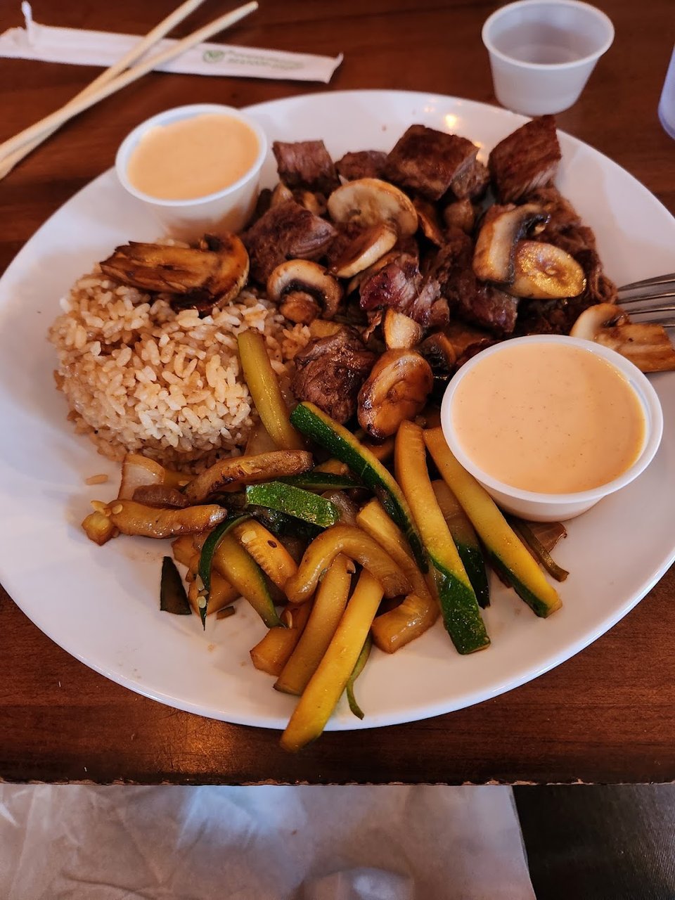 Hibachi Steak Taco