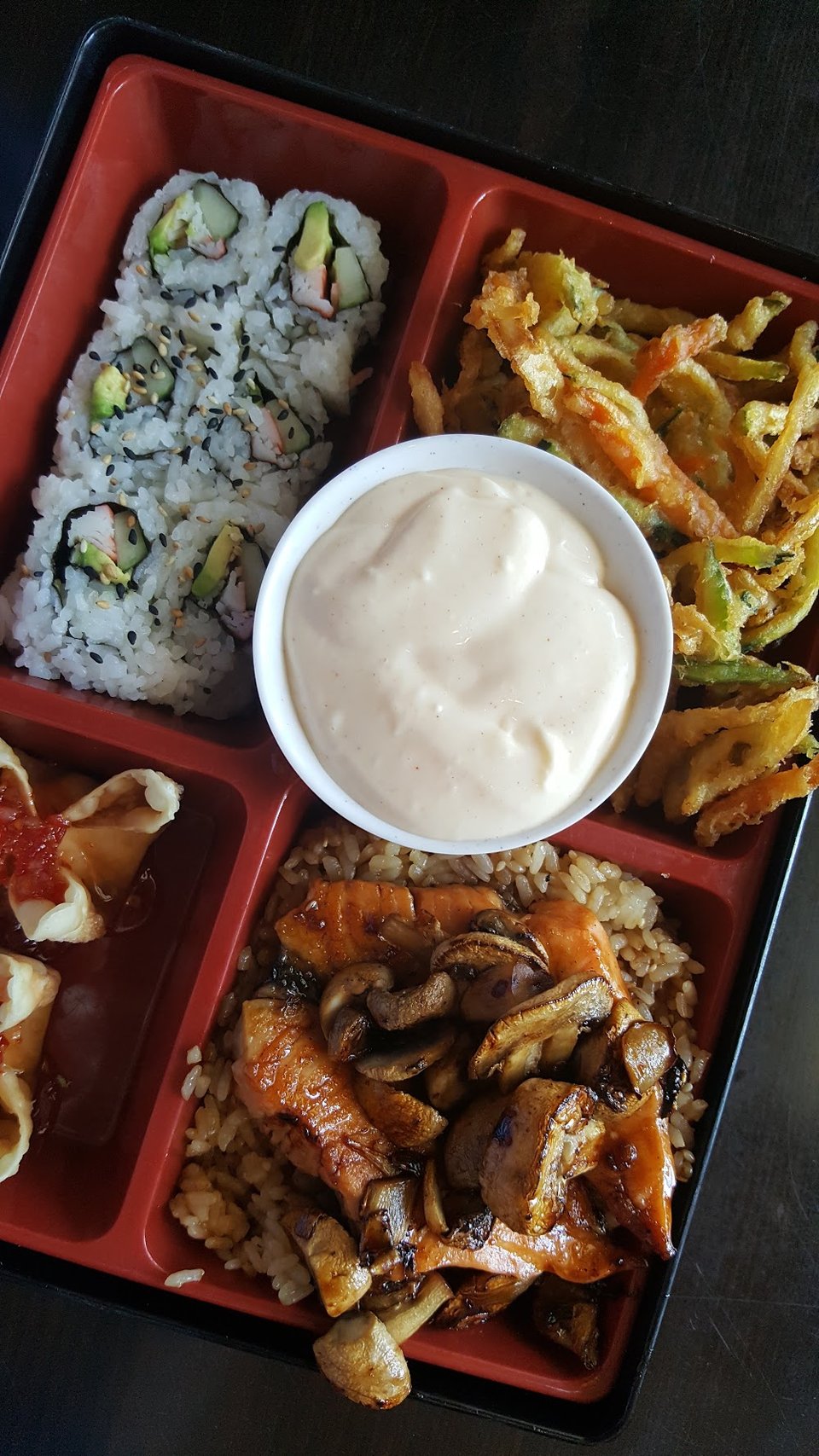 Hibachi Shrimp Bento Box