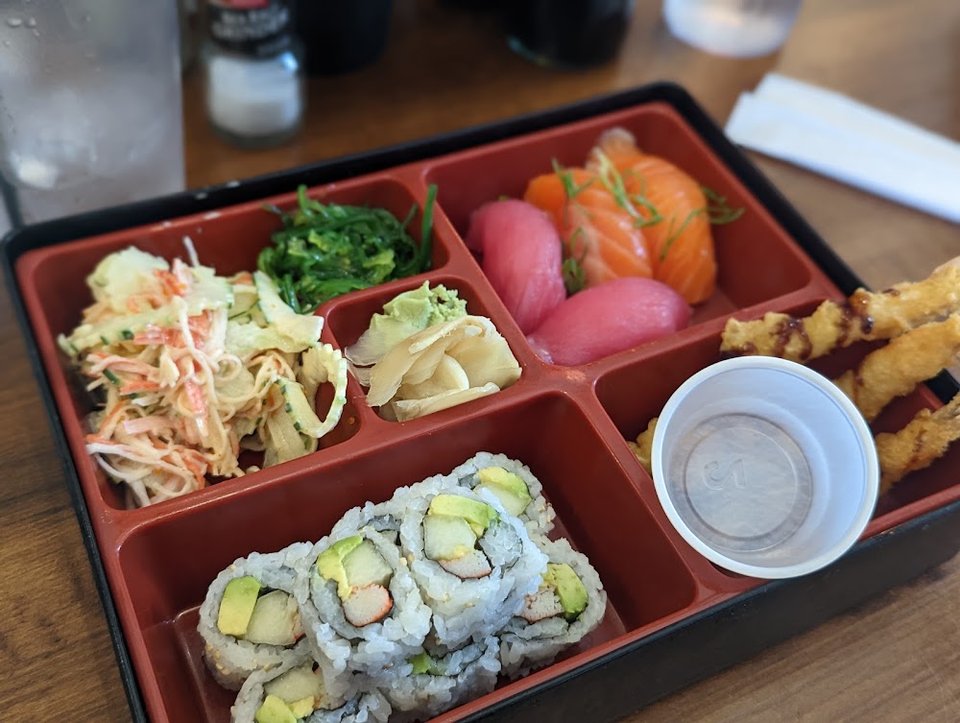 Tempura Shrimp Bento Box