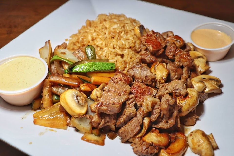Hibachi Bowl Steak & Mushrooms